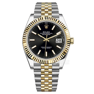 VS厂劳力士间金黑盘日志丹东3235机复刻版