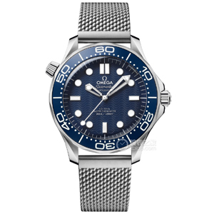 VS厂欧米茄蓝面无暇赴死海马300米复刻版210.30.42.20.03.002