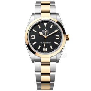 VS厂劳力士36m间金探险家探一丹东3230机复刻表