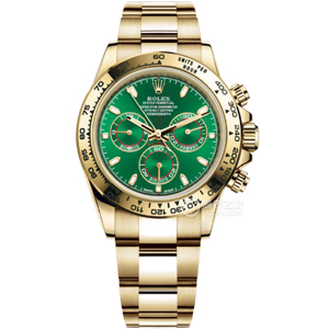 VS厂劳力士迪通拿绿金迪丹东4130机复刻表