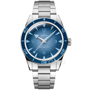 VS厂欧米茄幽灵党冰蓝面海马300米复刻表234.30.41.21.03.002